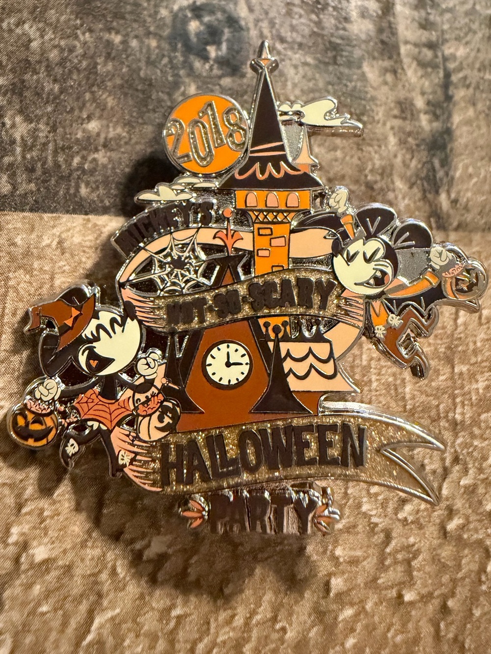 Mickey’s Not-So-Scary Halloween Party 2018 Mickey & Minnie Pin